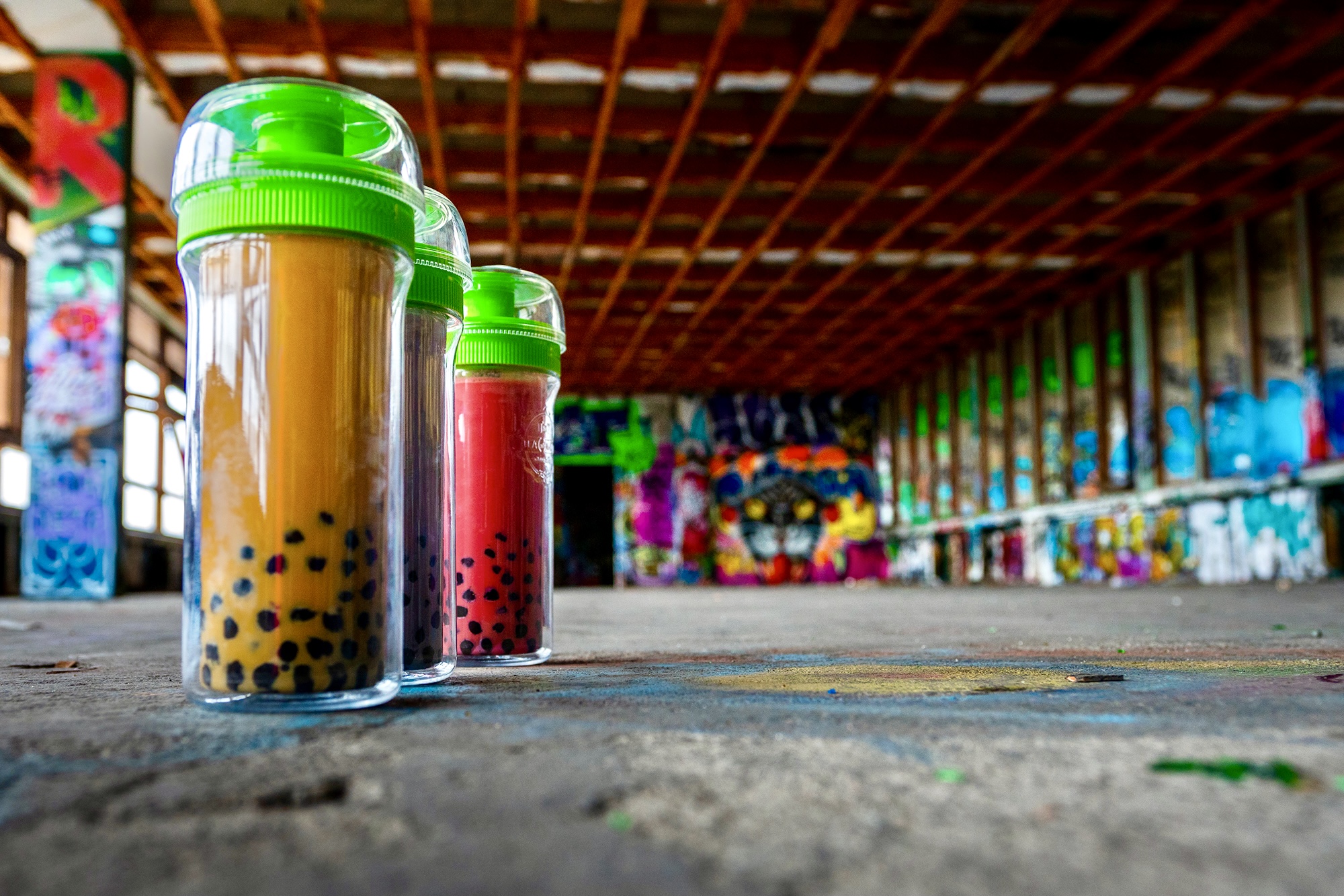 Le Bubble-Tea Mug par Tea and Bubbles. Un mug écologique et réutilisable de 65 cl