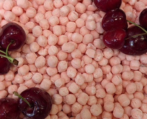 Perles de tapioca faîtes à la boutique TEA AND BUBBLES à Grenoble, de façon artisanal