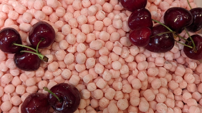 Perles de tapioca faîtes à la boutique TEA AND BUBBLES à Grenoble, de façon artisanal